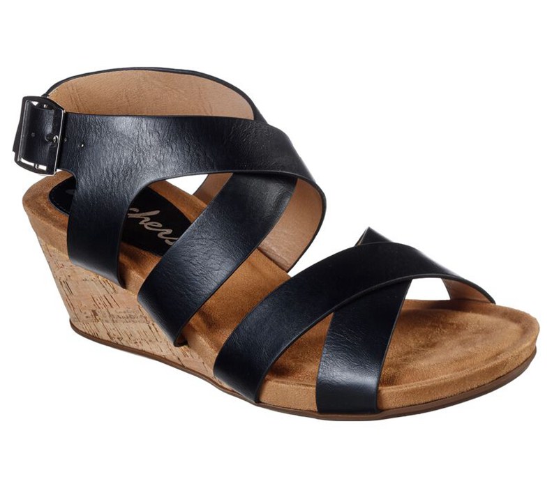 Skechers Cool Step - New Girl - Womens Sandals Black [AU-LS7151]